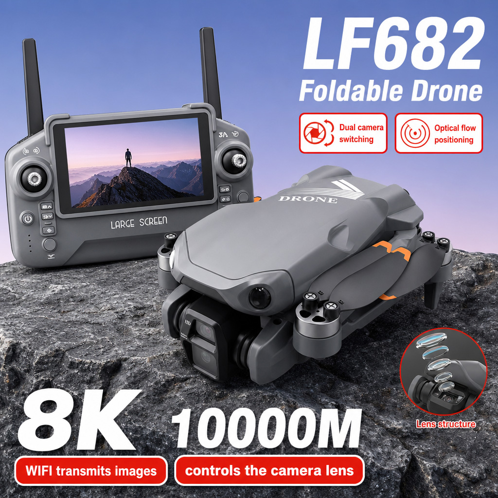 Drone Gimbal Mount - Aerial Photo LF682 Drone 8K HD