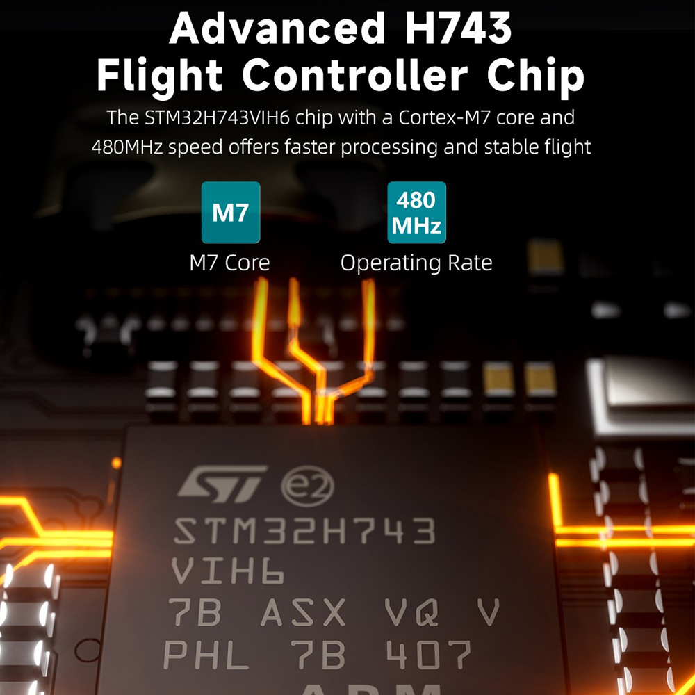 GEPRC TAKER H743 BT 8Bit 80A S - огляд і ціна Drone Gimbal Controller