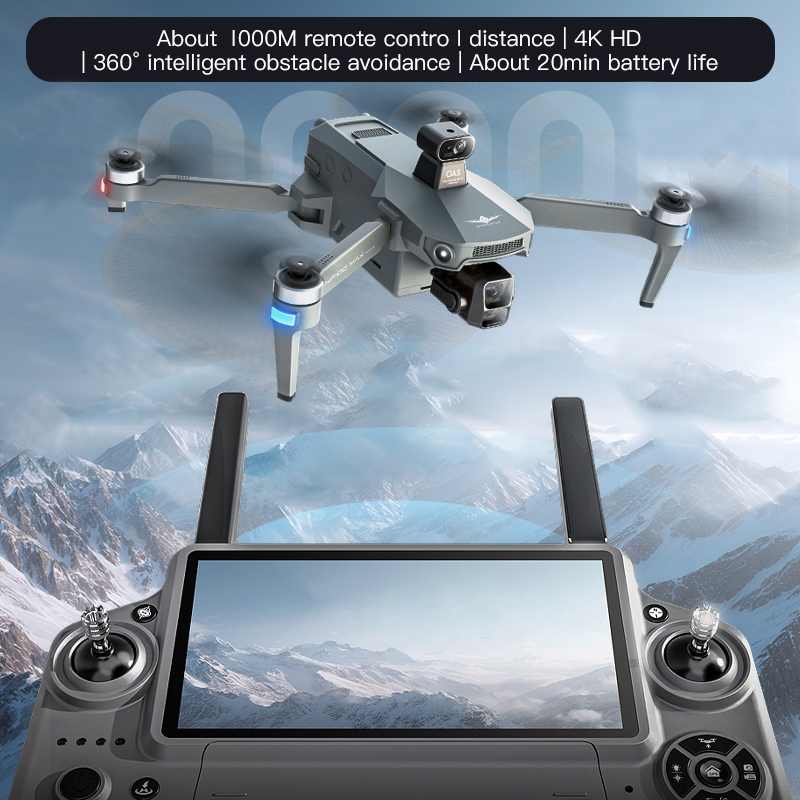 KF100 MAX GPS Drone 4K Camera  - огляд і ціна Drone Gimbal 3 Axis
