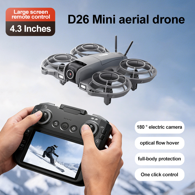 D26 Drone 4K Aerial HD 180° Ca - огляд і ціна Drone Gimbal Case