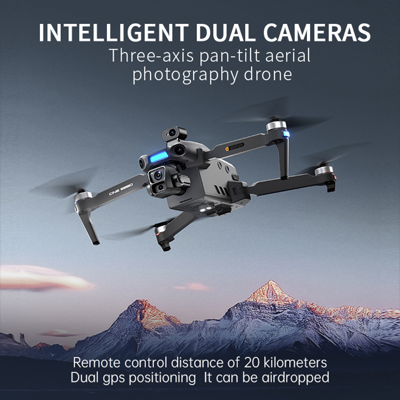2026 New 8K Dual Camera Drone  - огляд і ціна Drone Gimbal Mount