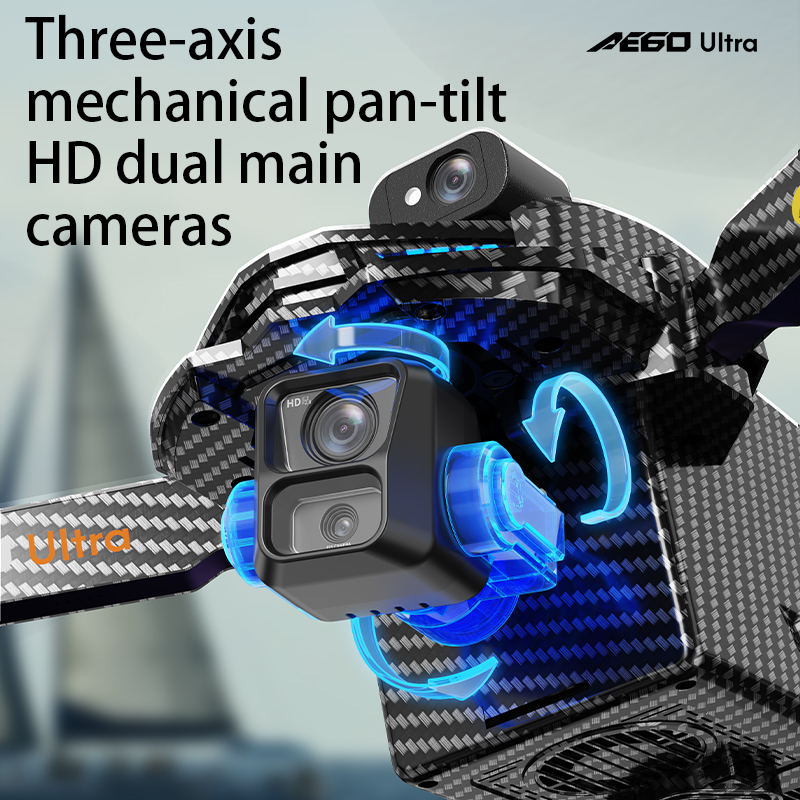 AE60 GPS Drone Professional 8K - огляд і ціна Drone Gimbal Brushless