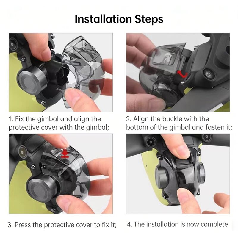 A93PHOT! Camera Lens Cap For D - огляд і ціна Drone Gimbal Case