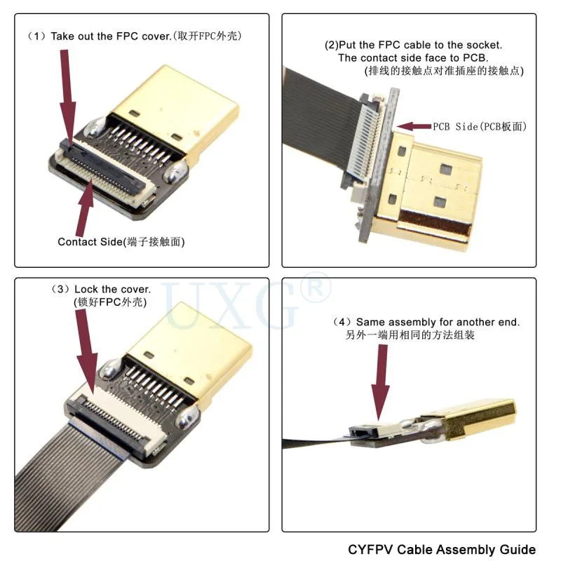 FPV HDMI-compatible Cable To M - огляд і ціна Drone Gimbal For Gopro