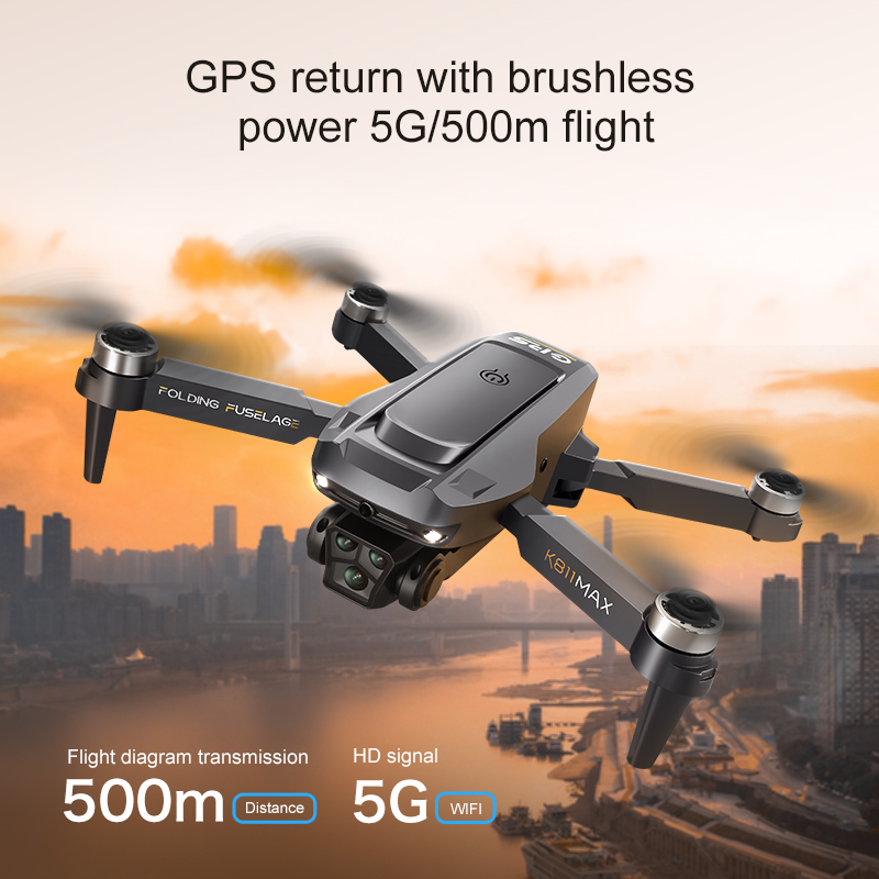 K811MAX Quadcopter Drone: Brus - огляд і ціна Drone Gimbal Brushless