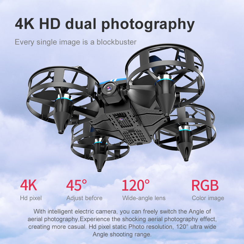 NEW Mini Drone 812PRO professi - огляд і ціна Drone Gimbal 2 Axis